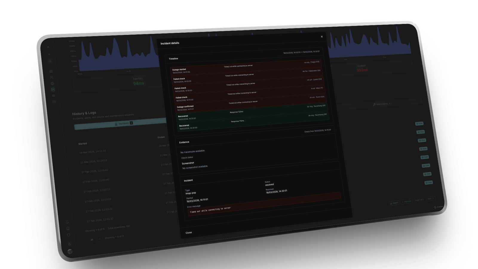 IMAP/POP Monitor