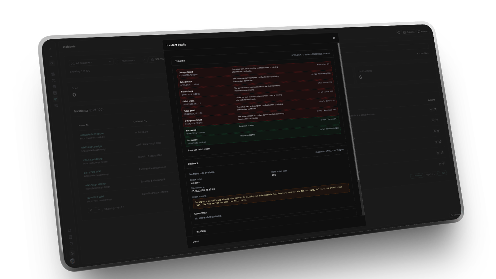 SSL Monitor